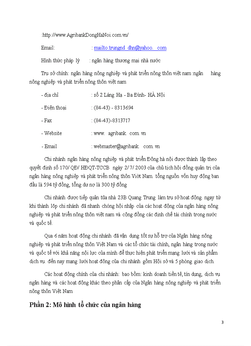 image for page Báo cáo tổng hợp tại: ngân hàng nông ngiệp và phát triển nông thôn Việt Nam chi nhánh Đông Hà Nội