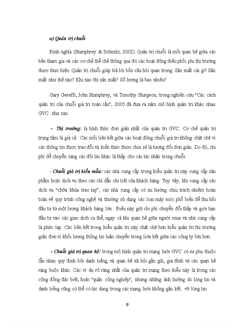 image for page Các cách quản trị của chuỗi giá trị toàn cầu