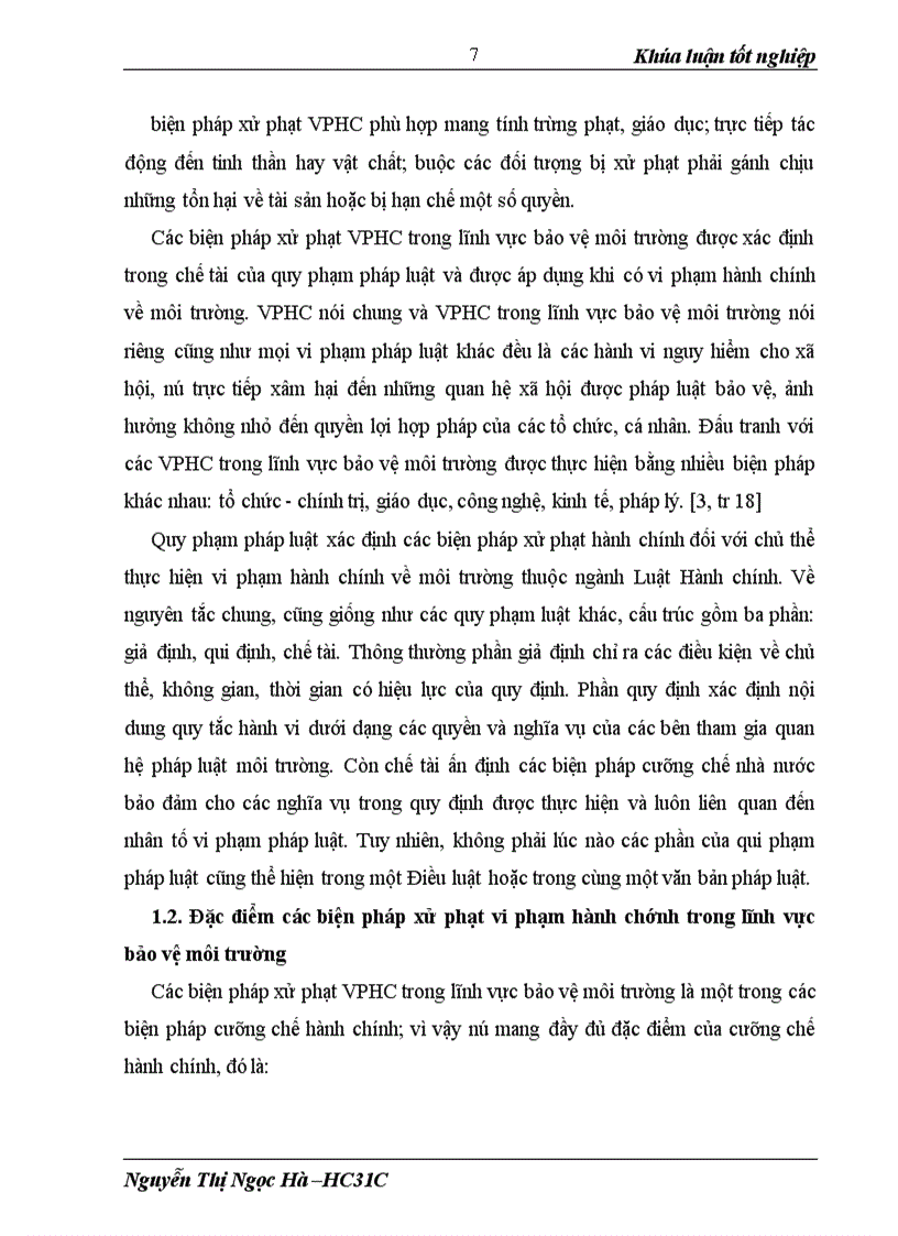 image for page Các biện pháp xử phạt vi phạm hành chính trong lĩnh vực bảo vệ môi trường và thực tiễn thi hành