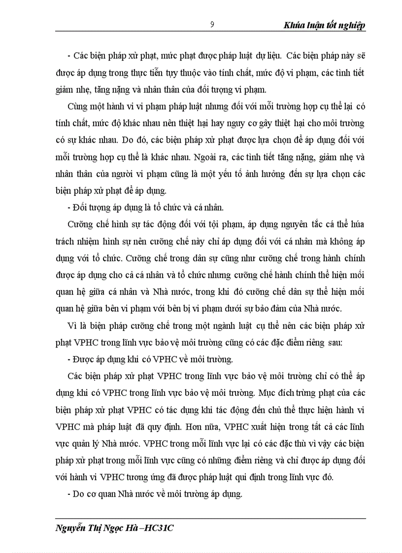 image for page Các biện pháp xử phạt vi phạm hành chính trong lĩnh vực bảo vệ môi trường và thực tiễn thi hành