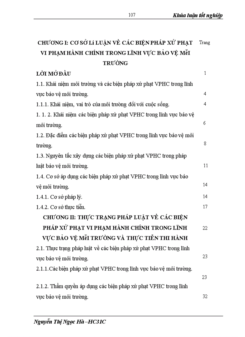 image for page Các biện pháp xử phạt vi phạm hành chính trong lĩnh vực bảo vệ môi trường và thực tiễn thi hành