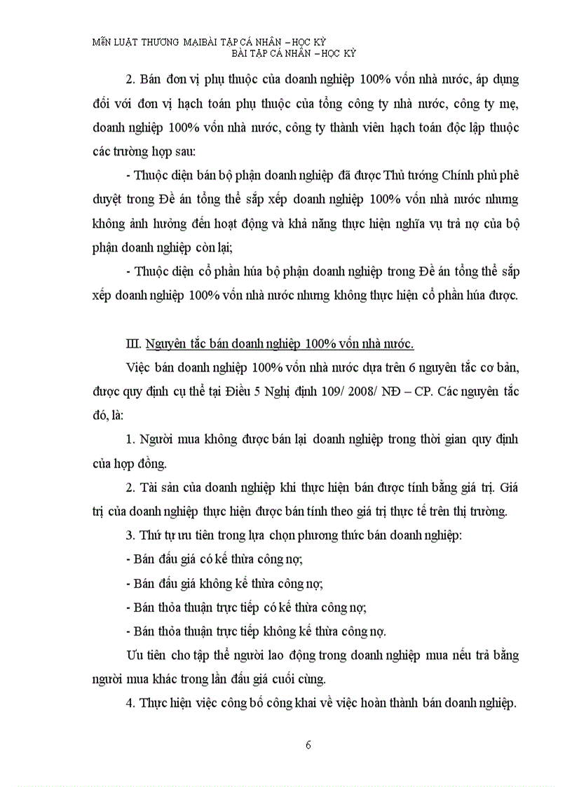 image for page Pháp luật hiện hành về bán doanh nghiệp 100% vốn nhà nước.