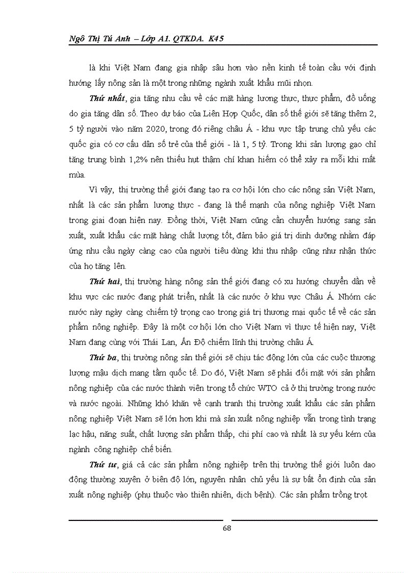 image for page Giải pháp nhằm xâm nhập chuỗi giá trị toàn cầu của ngành nông sản việt nam sau khủng hoảng kinh tế thế giới