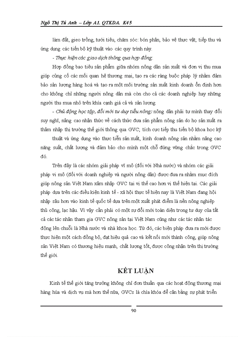 image for page Giải pháp nhằm xâm nhập chuỗi giá trị toàn cầu của ngành nông sản việt nam sau khủng hoảng kinh tế thế giới