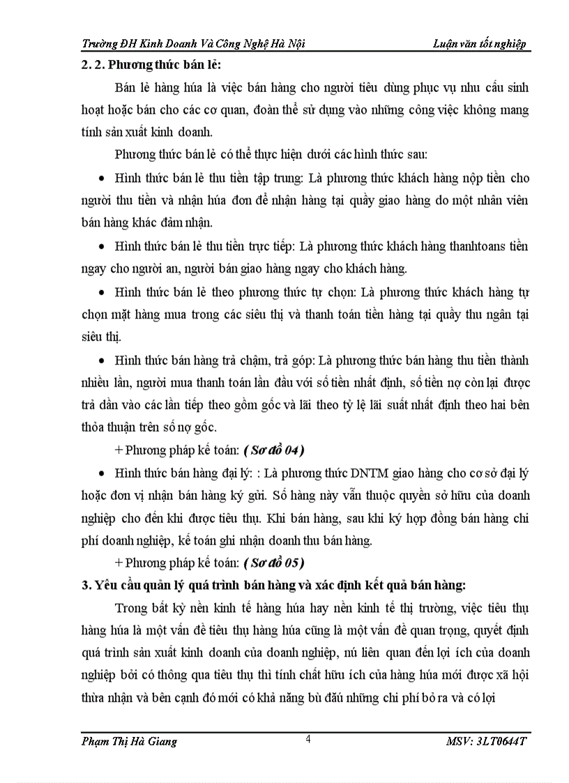 image for page Kế toán bán hàng và xác định kết quả bán hàng tại Công ty Cổ phần Thương mại và dịch vụ Thành Gia