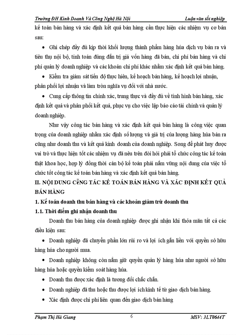 image for page Kế toán bán hàng và xác định kết quả bán hàng tại Công ty Cổ phần Thương mại và dịch vụ Thành Gia