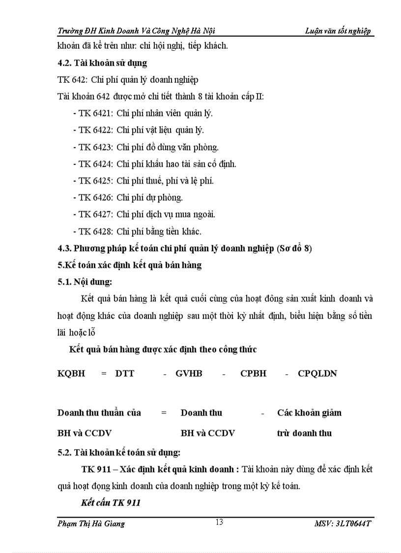image for page Kế toán bán hàng và xác định kết quả bán hàng tại Công ty Cổ phần Thương mại và dịch vụ Thành Gia