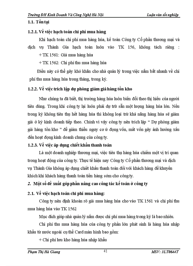 image for page Kế toán bán hàng và xác định kết quả bán hàng tại Công ty Cổ phần Thương mại và dịch vụ Thành Gia