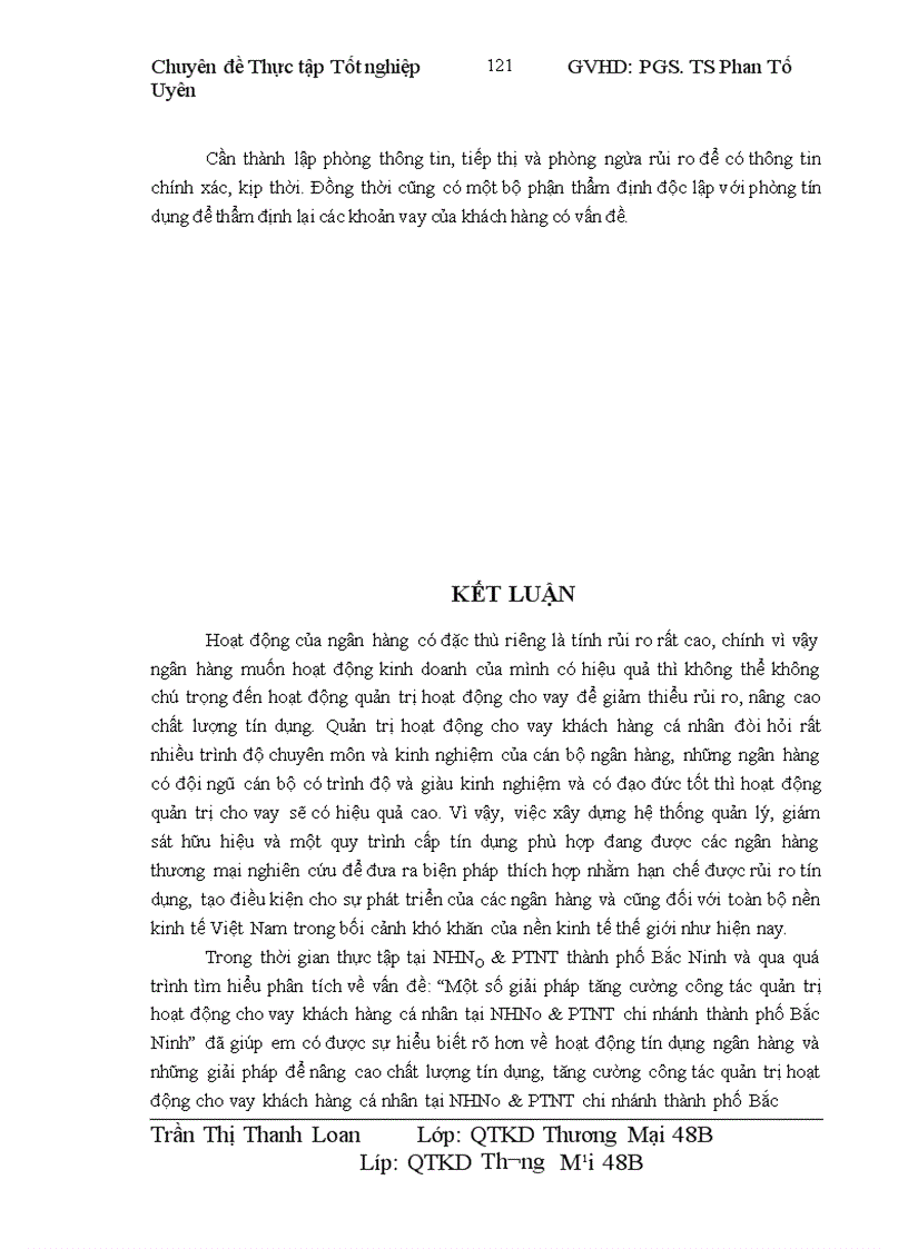 image for page Một số giải pháp tăng cường công tác quản trị hoạt động cho vay khách hàng cá nhân tại ngân hàng Nông nghiệp và Phát triển Nông thôn chi nhánh thành phố Bắc Ninh