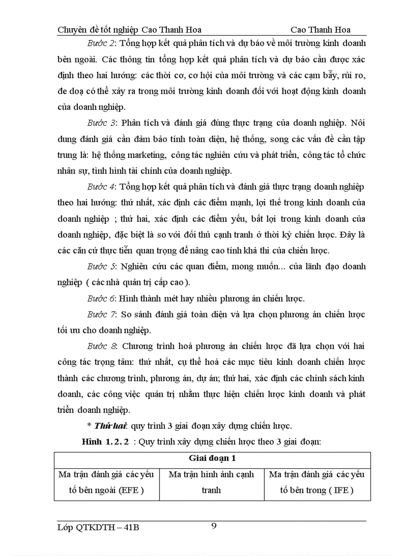 image for page Hoạch định chiến lược kinh doanh cho Công ty Khoáng sản-Xây dựng-Phụ gia xi măng Thanh Hoá