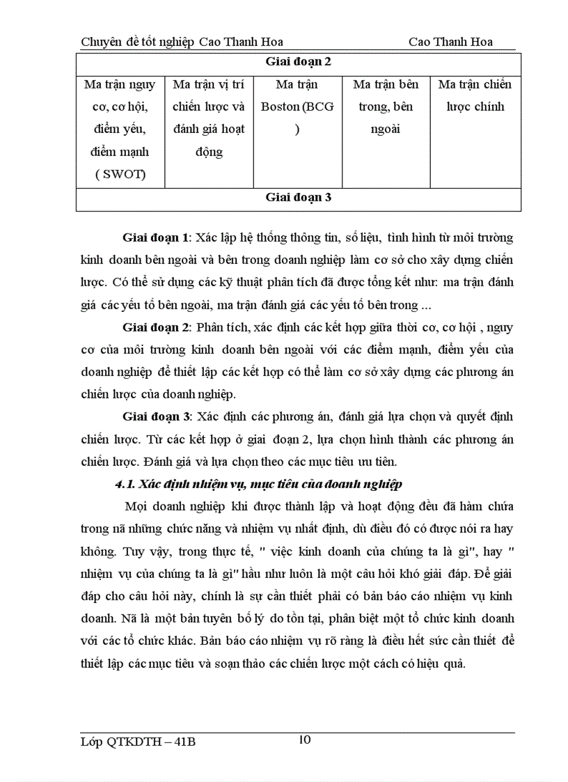 image for page Hoạch định chiến lược kinh doanh cho Công ty Khoáng sản-Xây dựng-Phụ gia xi măng Thanh Hoá