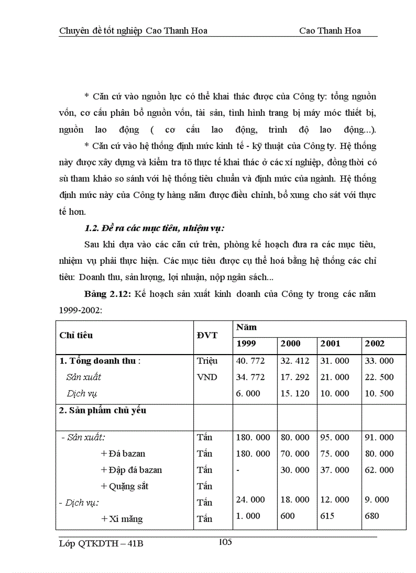 image for page Hoạch định chiến lược kinh doanh cho Công ty Khoáng sản-Xây dựng-Phụ gia xi măng Thanh Hoá
