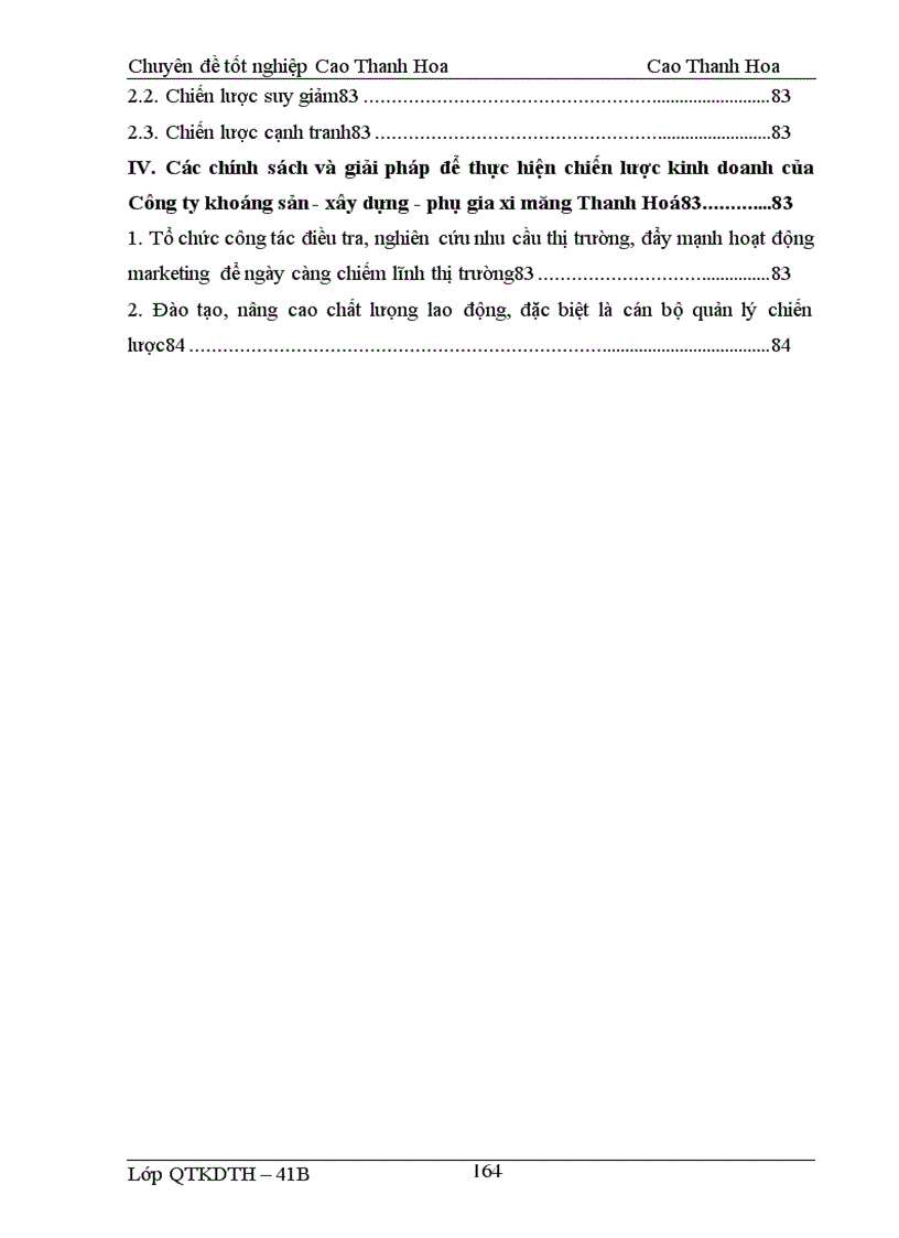 image for page Hoạch định chiến lược kinh doanh cho Công ty Khoáng sản-Xây dựng-Phụ gia xi măng Thanh Hoá