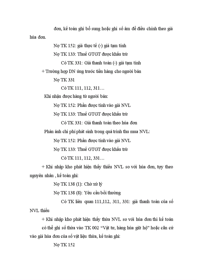 image for page Hạch toán kế toán Nguyên Vật Liệu trong doanh nghiệp sản xuất