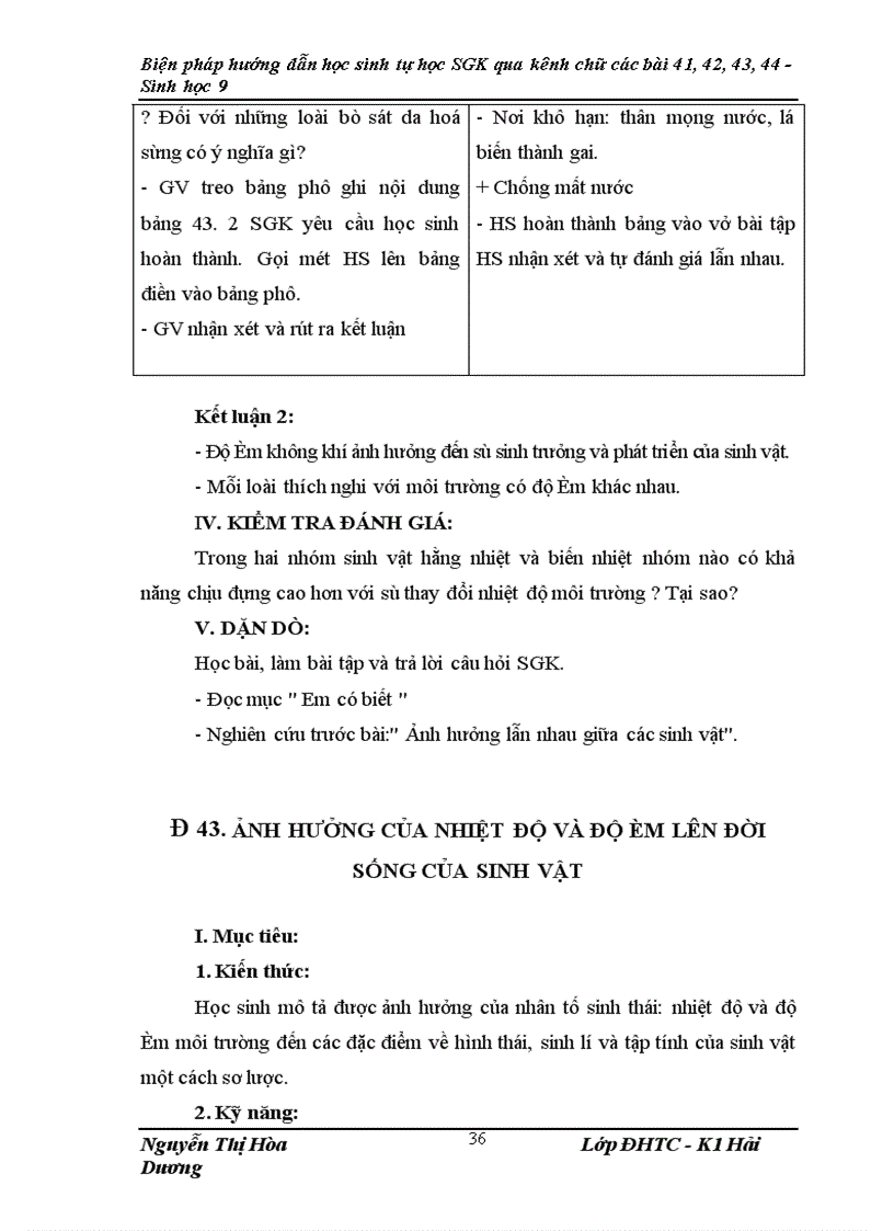 image for page Biện pháp hướng dẫn học sinh tự học SGK qua kênh chữ khi dạy bài 41, 42, 43, 44 - Sinh học 9