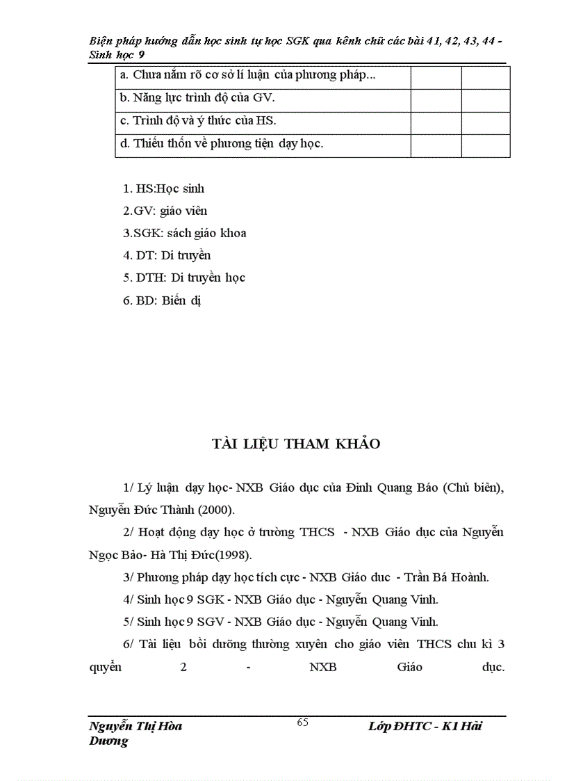 image for page Biện pháp hướng dẫn học sinh tự học SGK qua kênh chữ khi dạy bài 41, 42, 43, 44 - Sinh học 9