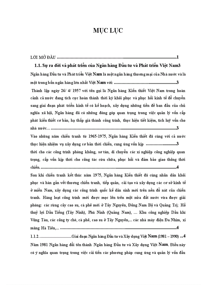 image for page Đặc điểm hoạt động kinh doanh của Ngân hàng Đầu tư và Phát triển Việt Nam