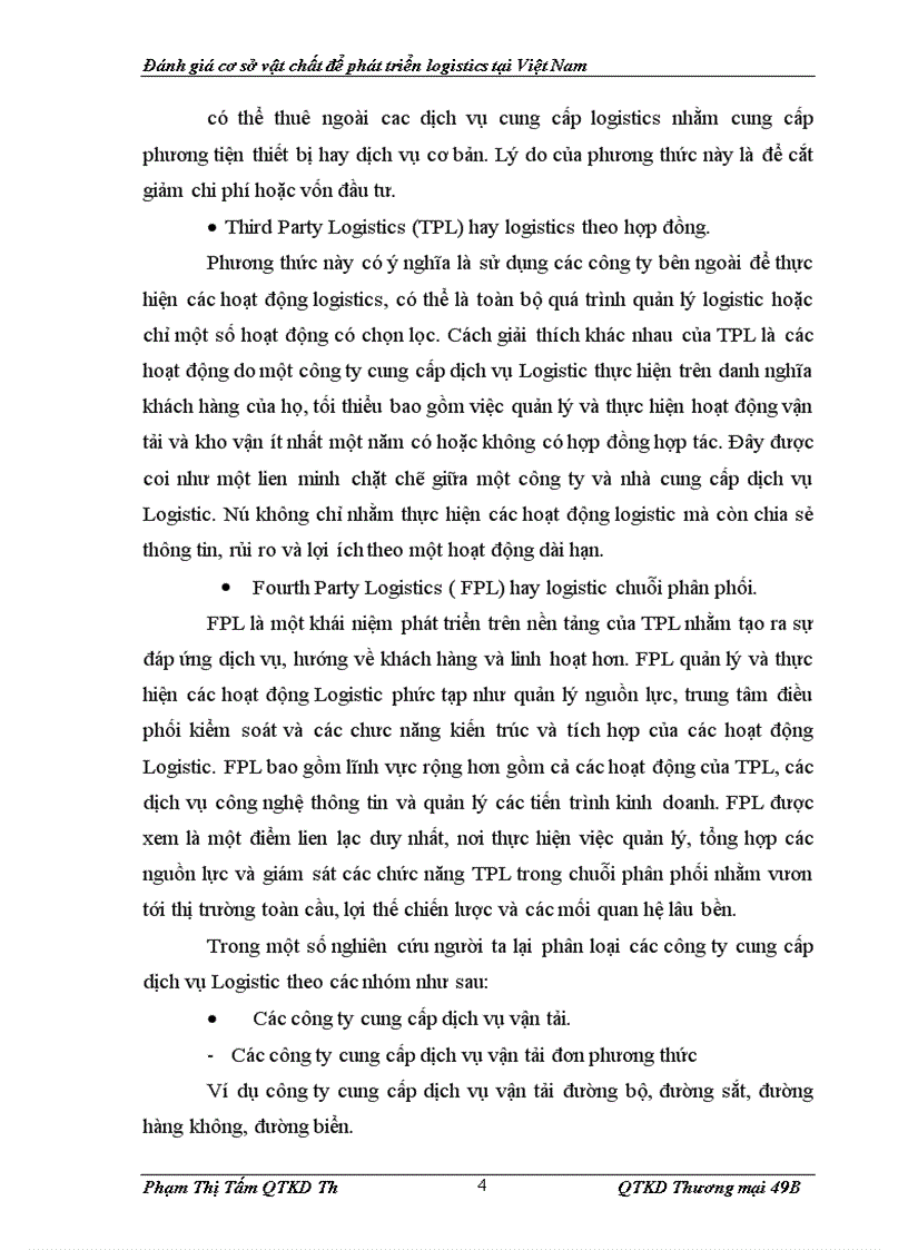 image for page Đánh giá cơ sở hạ tầng để phát triển Logistics ở Việt Nam