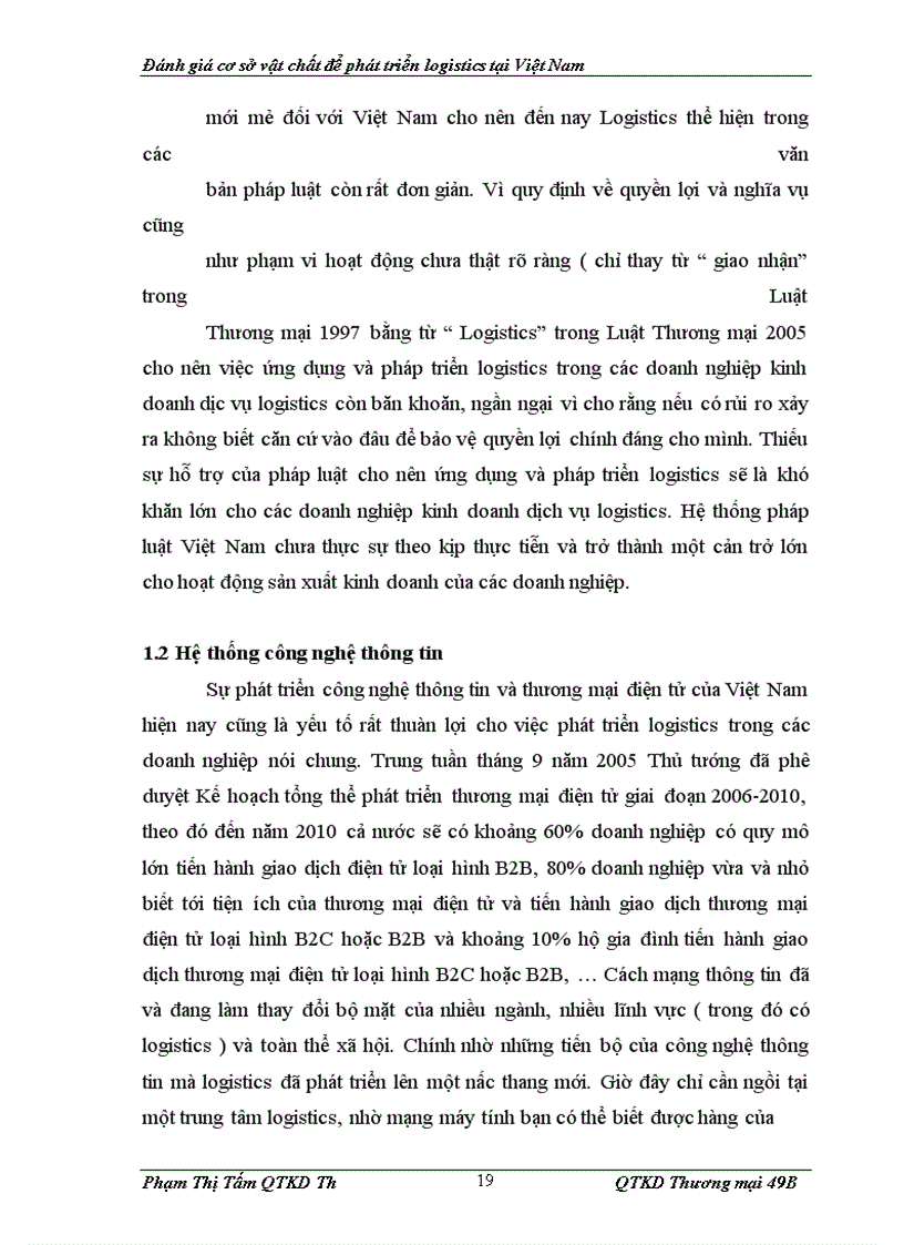 image for page Đánh giá cơ sở hạ tầng để phát triển Logistics ở Việt Nam