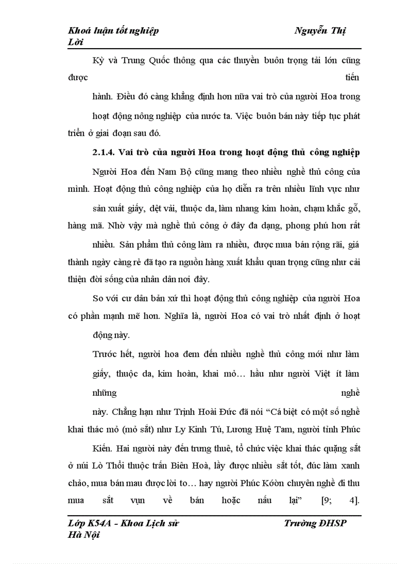 image for page Vai trò của người Hoa đối với sự phát triển của vùng đất Nam Bộ từ thế kỷ XVI đến thế kỷ XIX