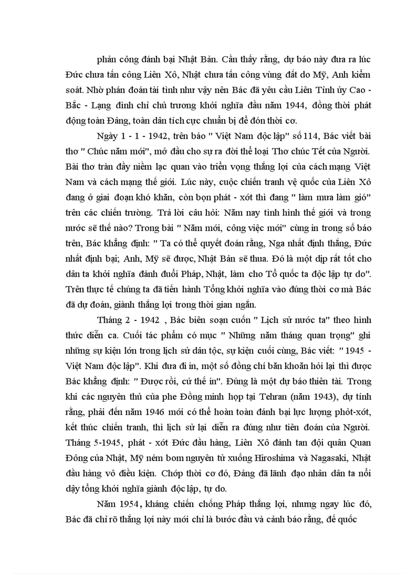 image for page Vai trò của lãnh tụ Hồ Chí Minh trong sự nghiệp cách mạng của dân tộc Việt Nam