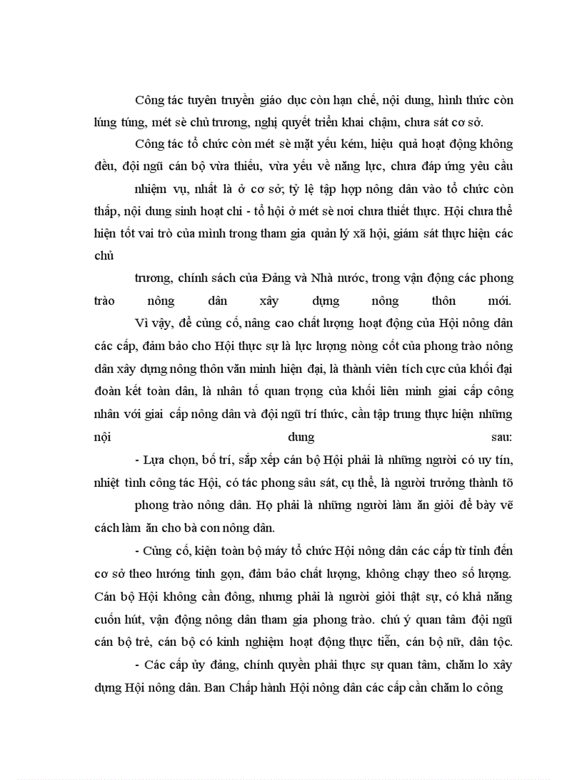 image for page Phương hướng và những giải pháp chủ yếu nâng cao chất lượng công tác vận động nông dân của đảng bộ tỉnh cà mau thời kỳ đẩy mạnh công nghiệp hóa, hiện đại hóa đất nước