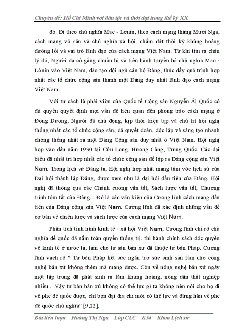 image for page Hồ Chí Minh với dân tộc và thời đại trong thế kỷ XX