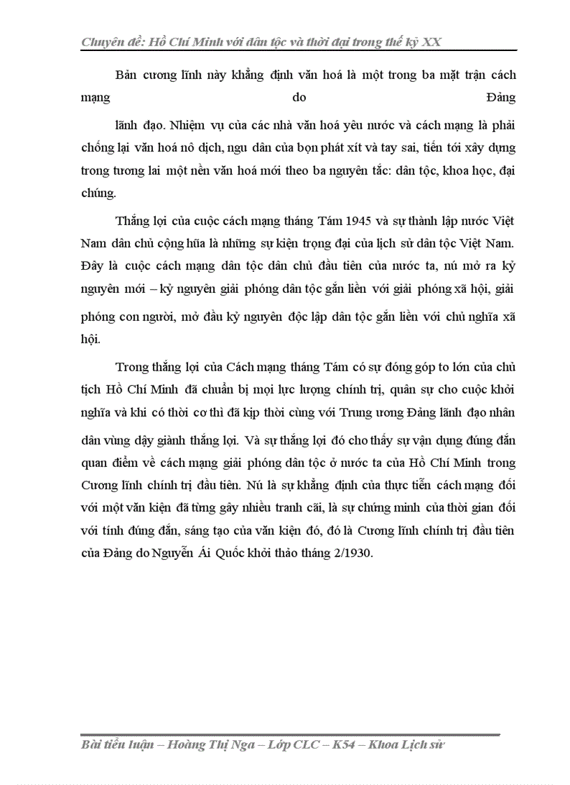 image for page Hồ Chí Minh với dân tộc và thời đại trong thế kỷ XX