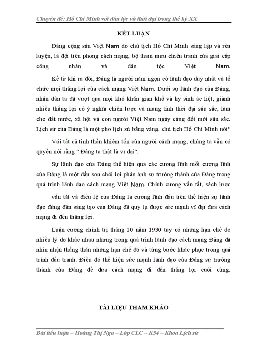 image for page Hồ Chí Minh với dân tộc và thời đại trong thế kỷ XX