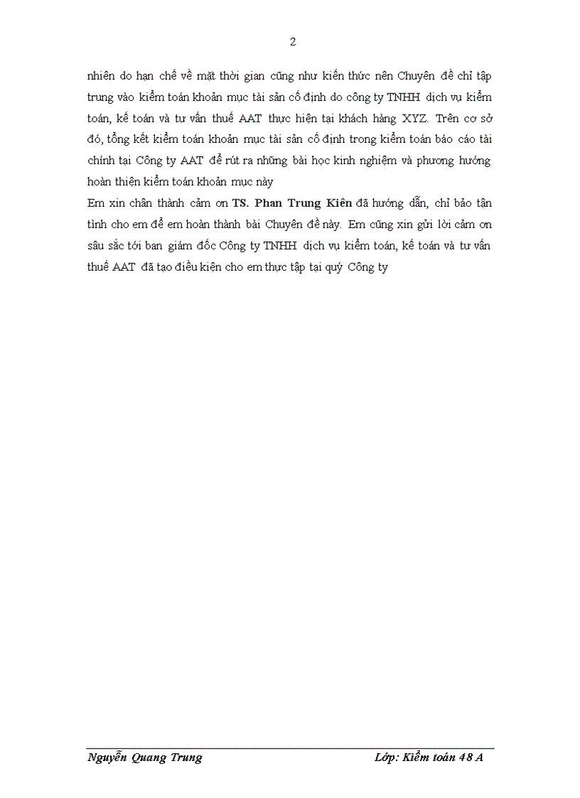 image for page Hoàn thiện kiểm toán khoản mục tài sản cô định trong kiểm toán BCTC tại công ty TNHH dịch vụ kiểm toán, kế toán và tư vấn thuế AAT