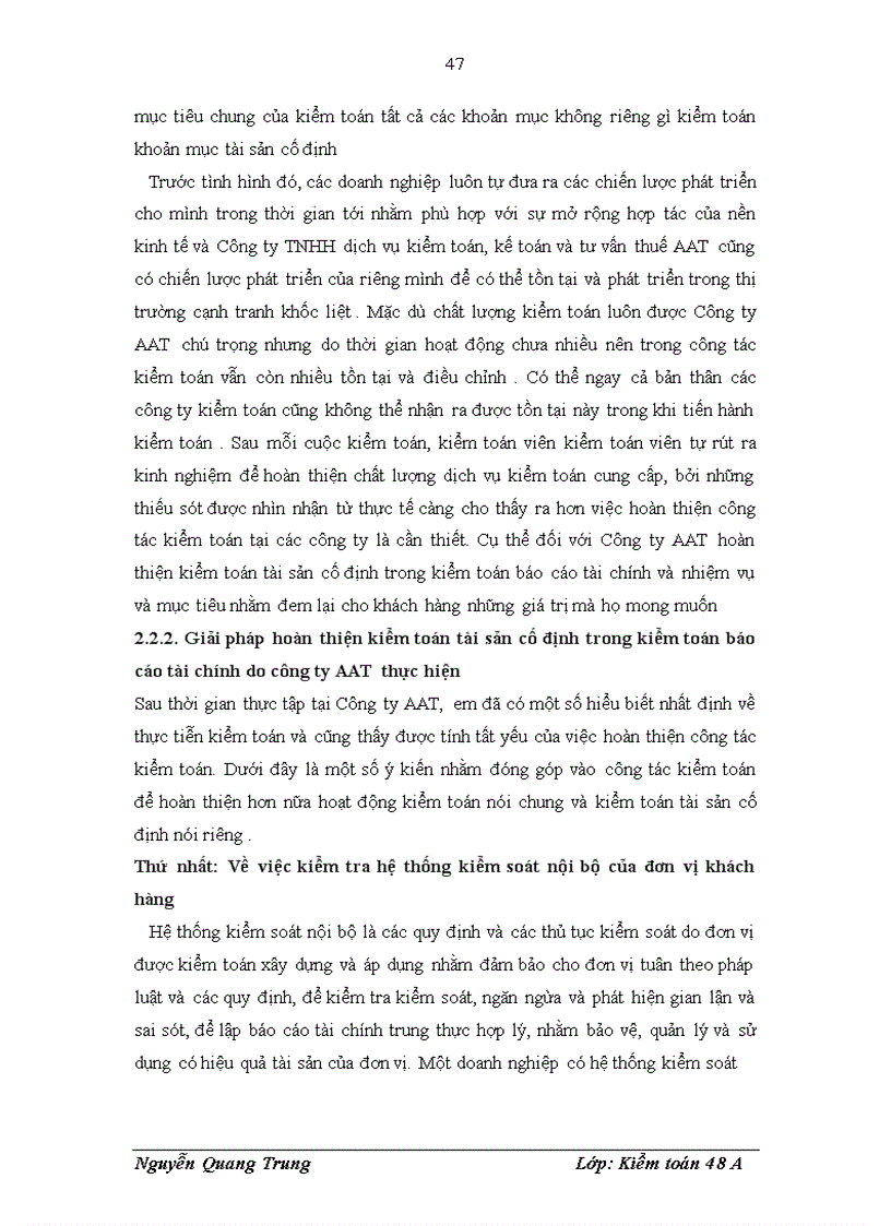 image for page Hoàn thiện kiểm toán khoản mục tài sản cô định trong kiểm toán BCTC tại công ty TNHH dịch vụ kiểm toán, kế toán và tư vấn thuế AAT