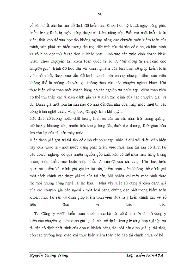 image for page Hoàn thiện kiểm toán khoản mục tài sản cô định trong kiểm toán BCTC tại công ty TNHH dịch vụ kiểm toán, kế toán và tư vấn thuế AAT