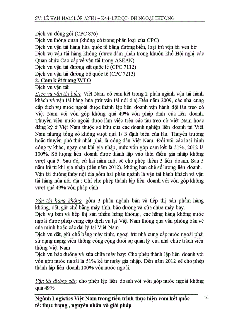 image for page Dịch vụ logistic tại việt Nam.