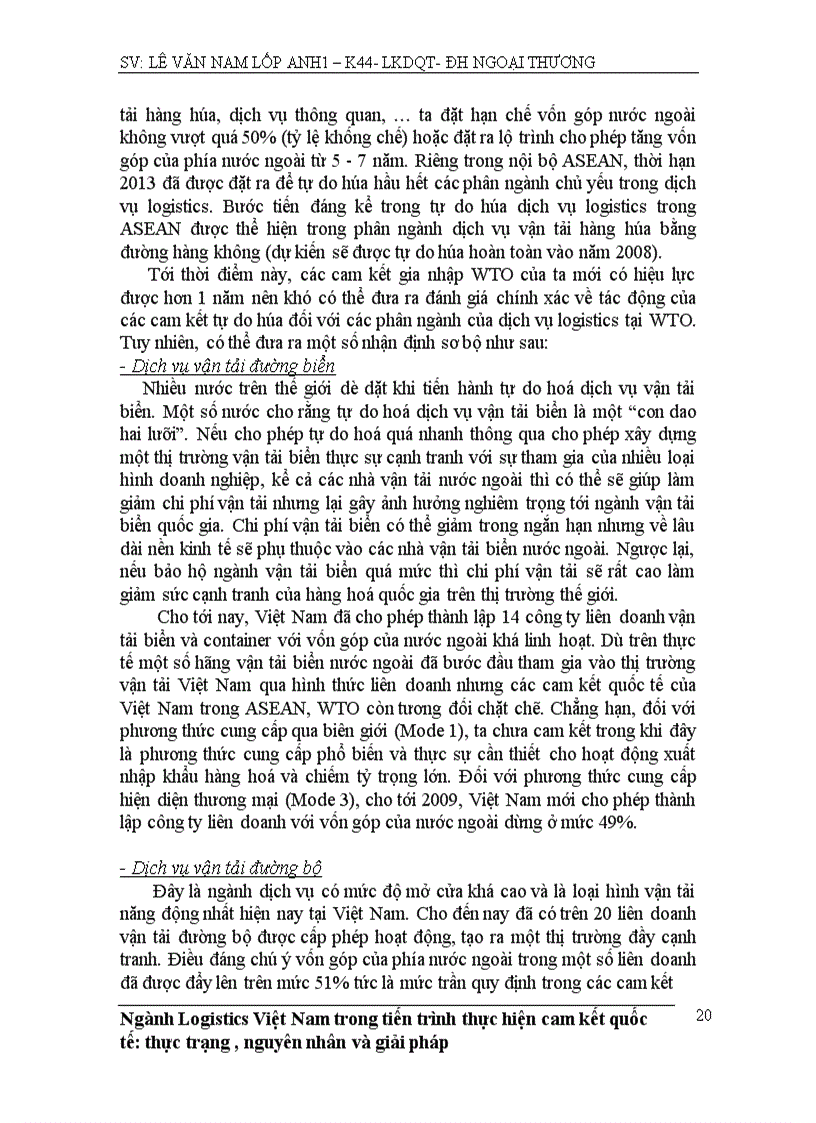 image for page Dịch vụ logistic tại việt Nam.