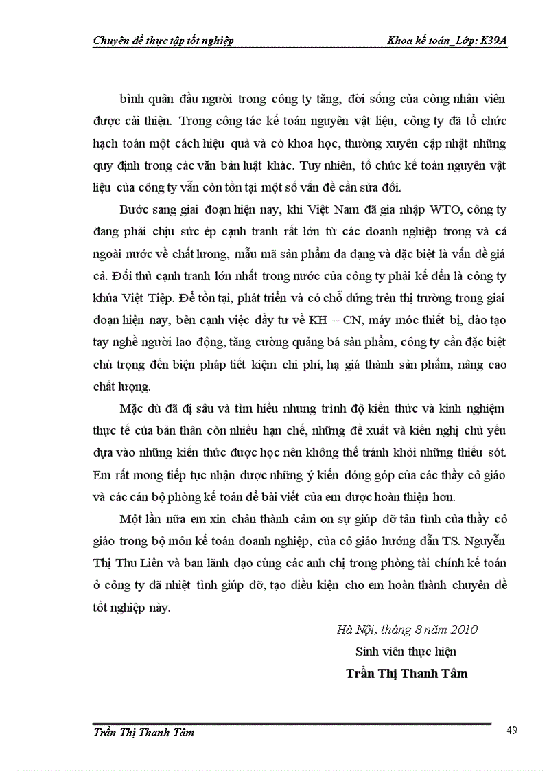 image for page Hoàn thiện kế toán nguyên vật liệu ở công ty cổ phần khóa minh khai