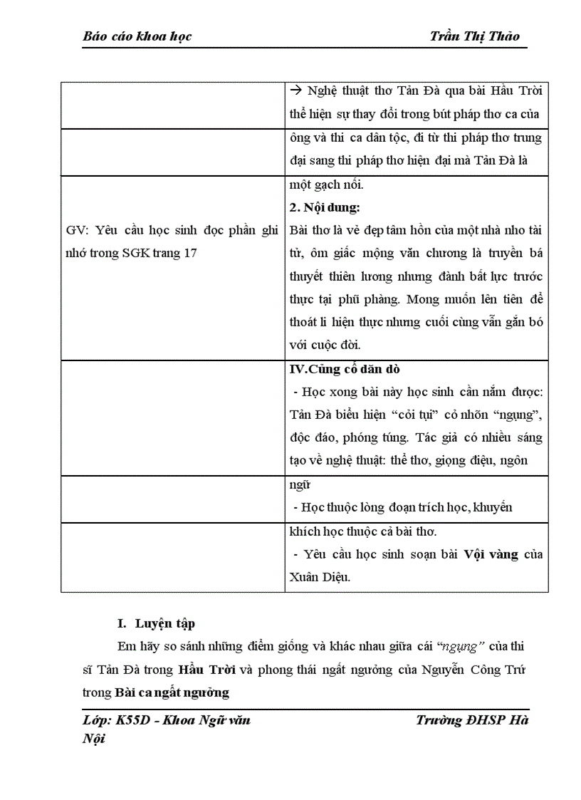 image for page Định hướng học sinh đọc – hiểu văn bản Hầu Trời từ phong cách tác giả Tản Đà