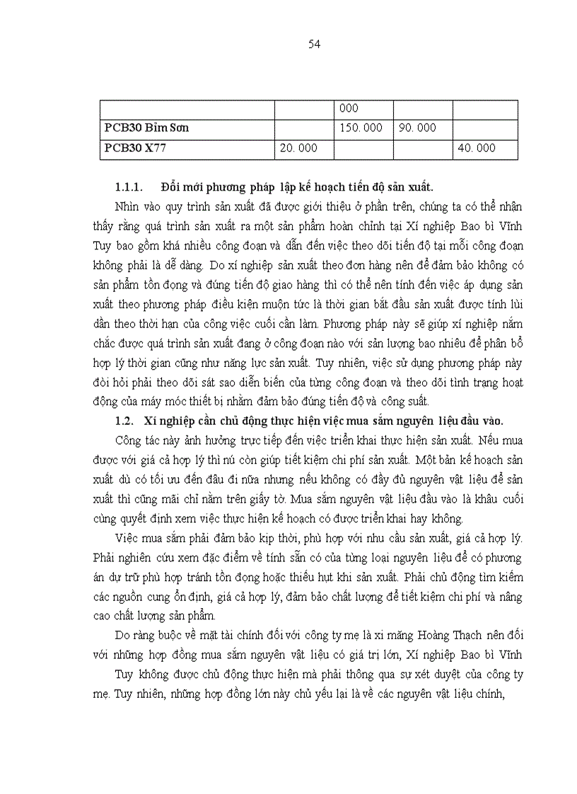 image for page Hoàn thiện công tác lập kế hoạch sản xuất tại xí nghiệp Xí nghiệp Bao bì Vĩnh Tuy