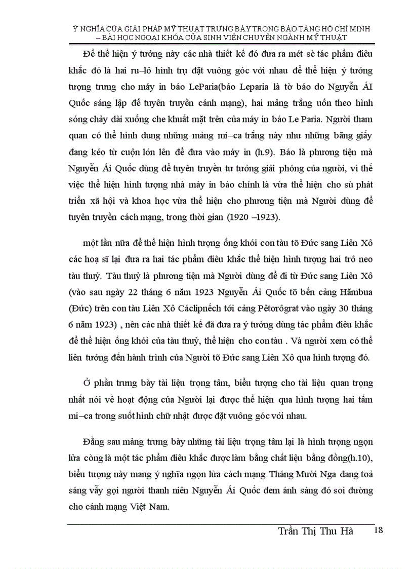 image for page .ý nghĩa của giải pháp mỹ thuật trưng bày trong bảo tàng Hồ Chí Minh – bài học ngoại khoá của sinh viên chuyên ngành mỹ thuật