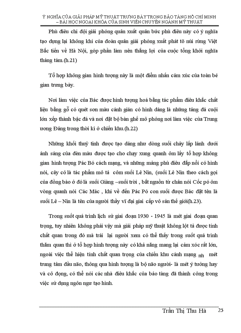 image for page .ý nghĩa của giải pháp mỹ thuật trưng bày trong bảo tàng Hồ Chí Minh – bài học ngoại khoá của sinh viên chuyên ngành mỹ thuật