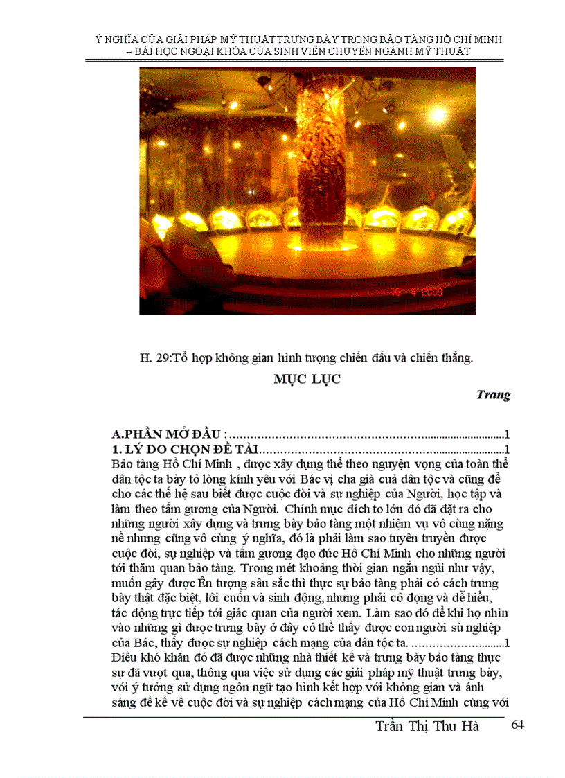 image for page .ý nghĩa của giải pháp mỹ thuật trưng bày trong bảo tàng Hồ Chí Minh – bài học ngoại khoá của sinh viên chuyên ngành mỹ thuật