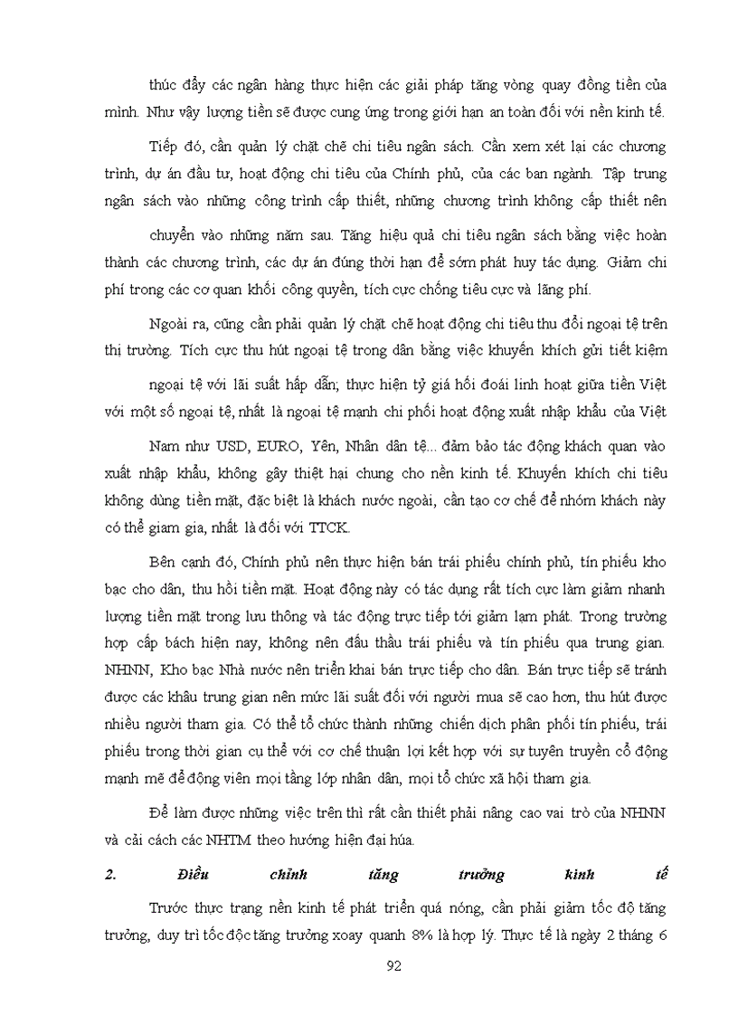 image for page Tình hình lạm phát ở Việt Nam trong thời gian qua – Dự báo trong thời gian tới và đề xuất một số giải pháp