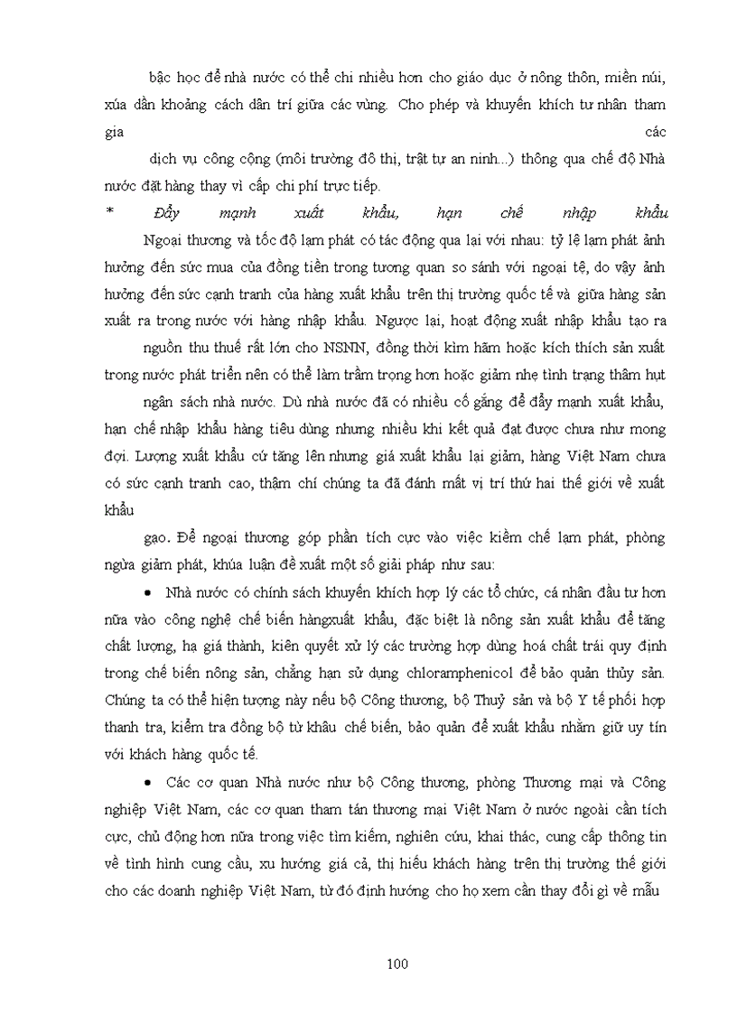 image for page Tình hình lạm phát ở Việt Nam trong thời gian qua – Dự báo trong thời gian tới và đề xuất một số giải pháp