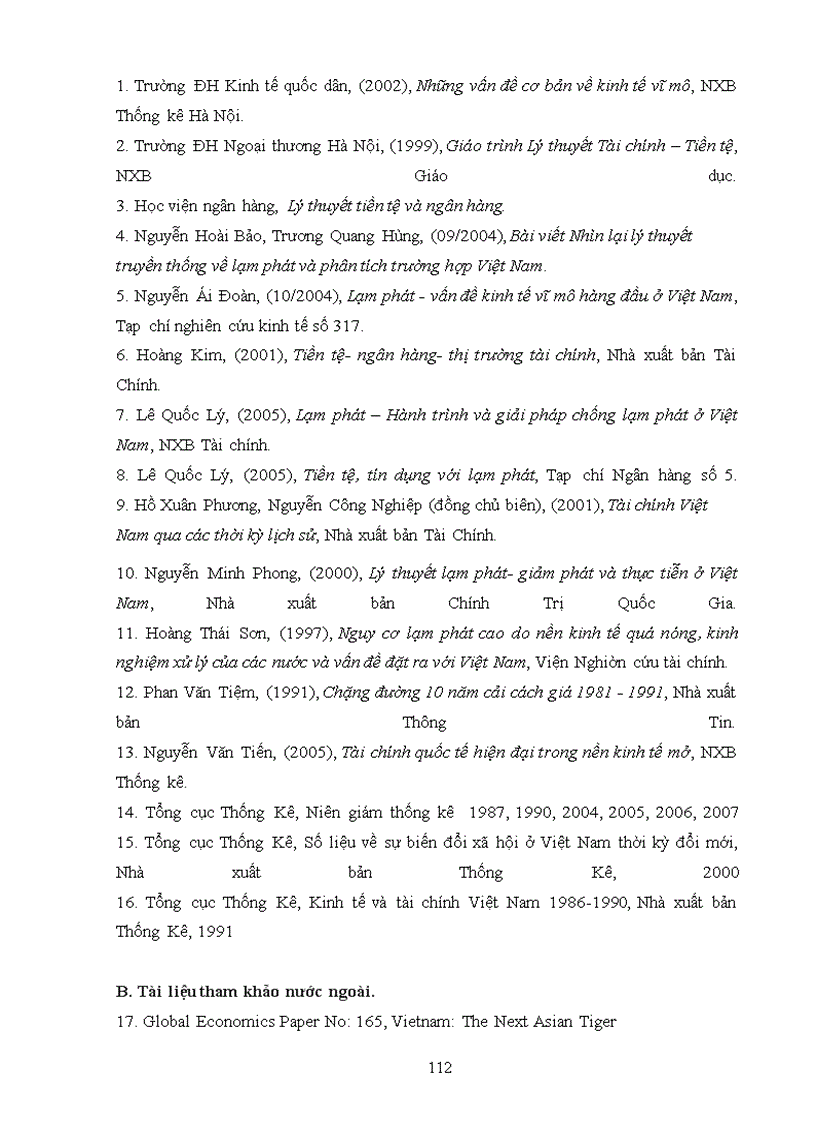 image for page Tình hình lạm phát ở Việt Nam trong thời gian qua – Dự báo trong thời gian tới và đề xuất một số giải pháp