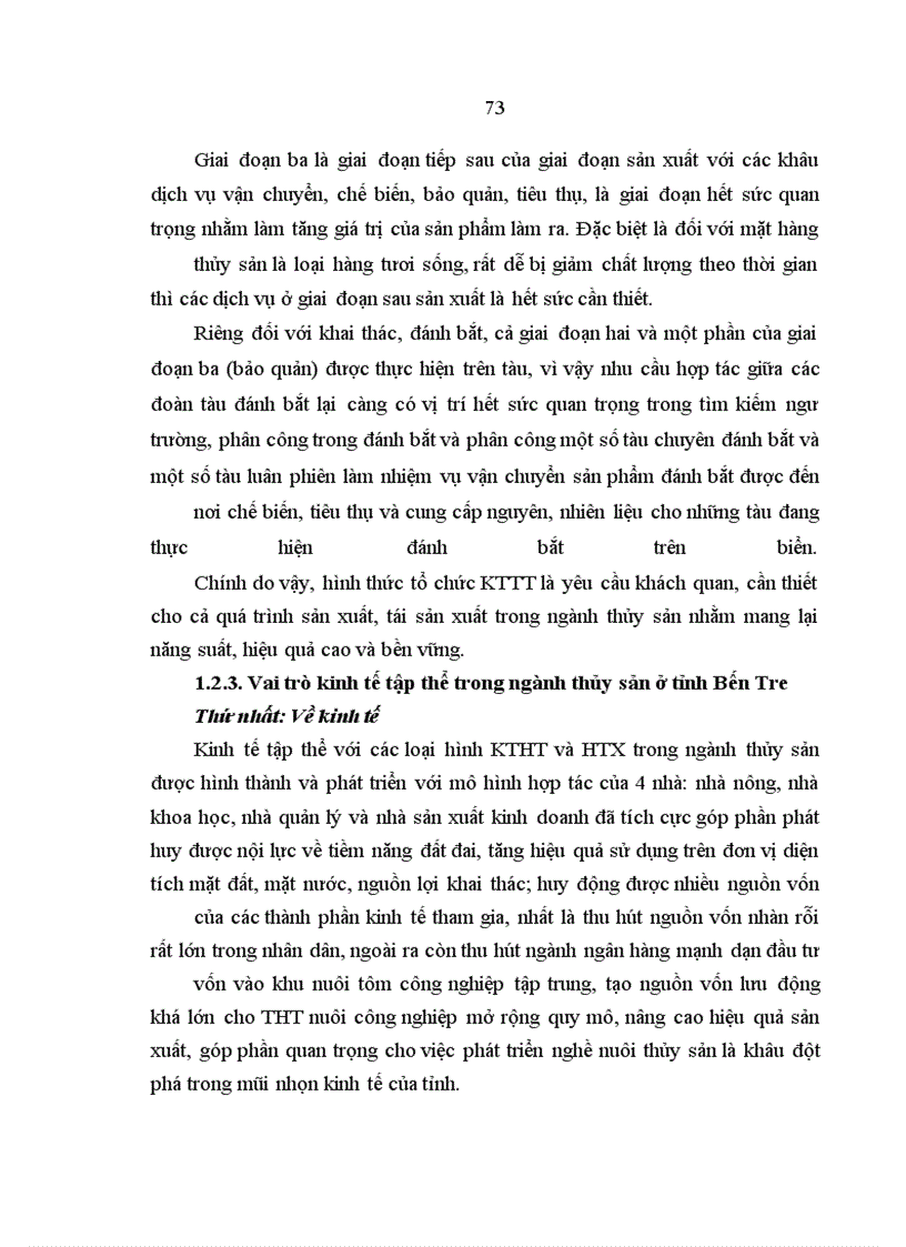 image for page Kinh tế tập thể trong ngành thủy sản tỉnh Bến Tre: Thực trạng và giải pháp