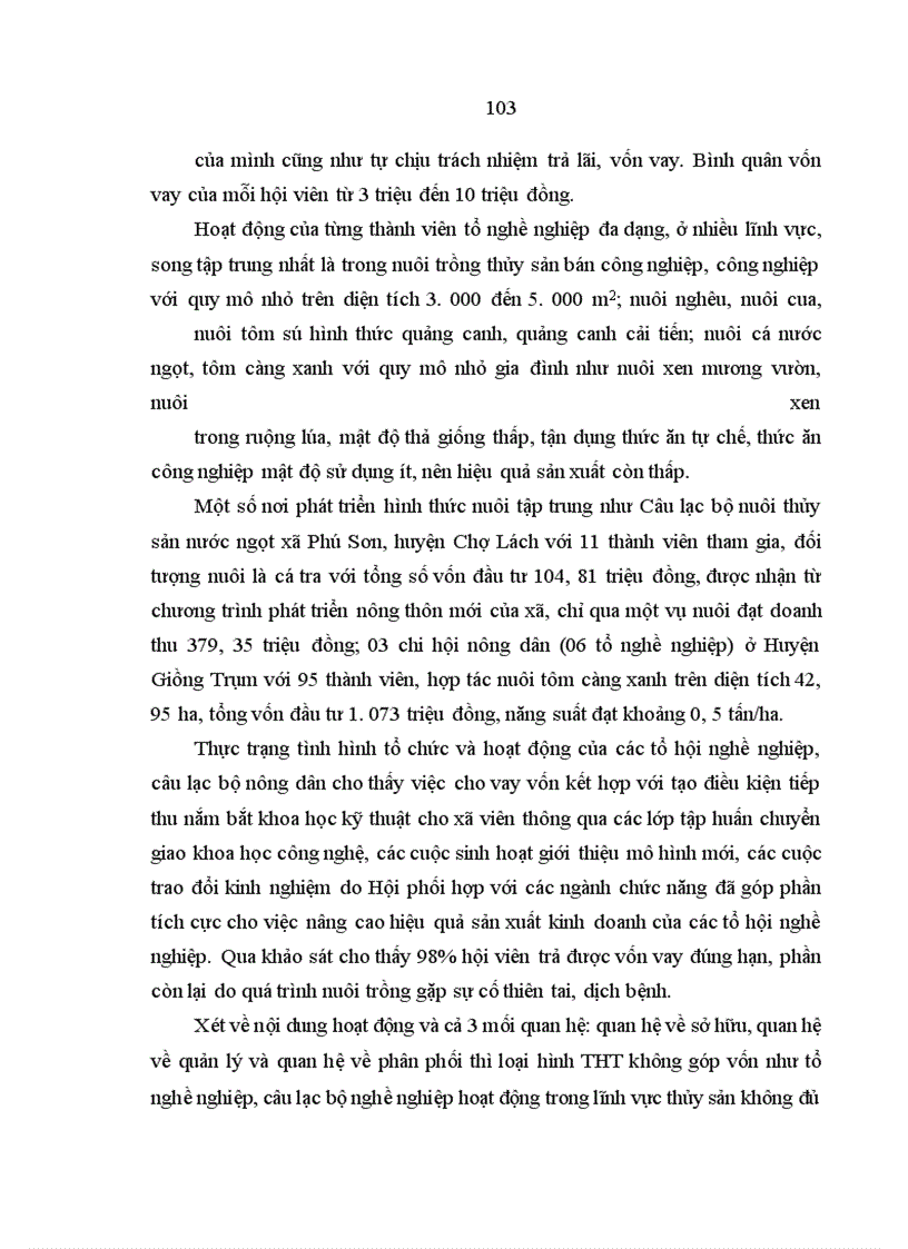 image for page Kinh tế tập thể trong ngành thủy sản tỉnh Bến Tre: Thực trạng và giải pháp