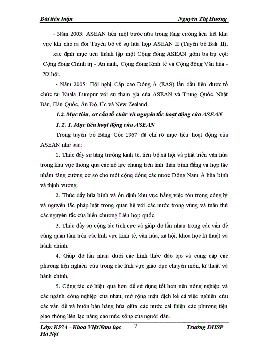 image for page Quan hệ Việt Nam-ASEAN (1975-2005).