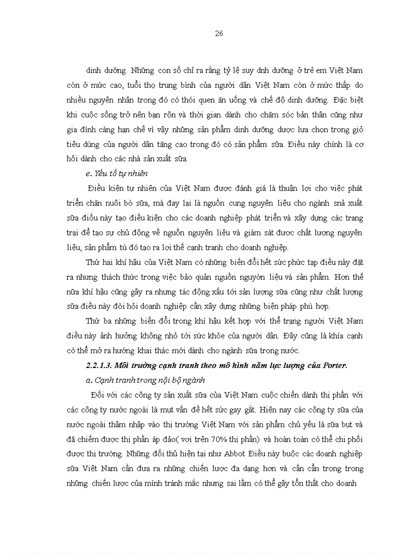 image for page Xây dựng chiến lược cạnh tranh cho các công ty sữa Việt Nam trong lĩnh vực sản phẩm Sữa bột