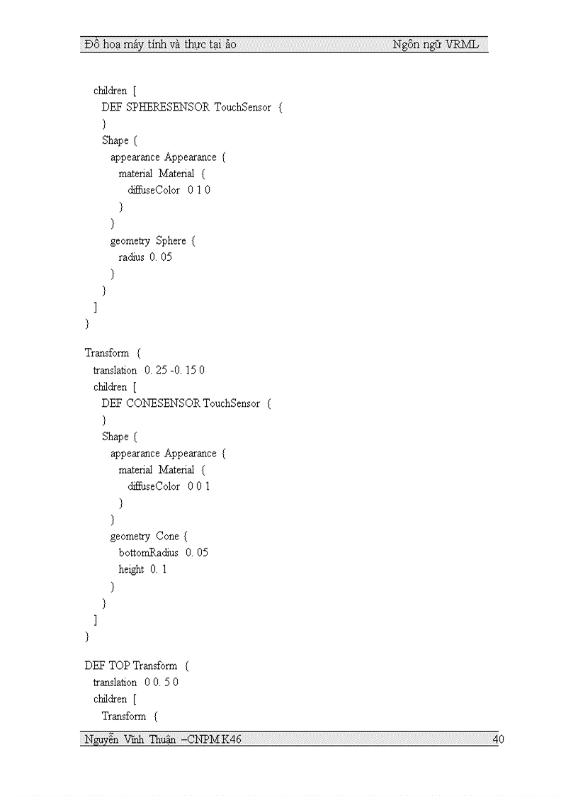 image for page Tìm hiểu ngôn ngữ VRML