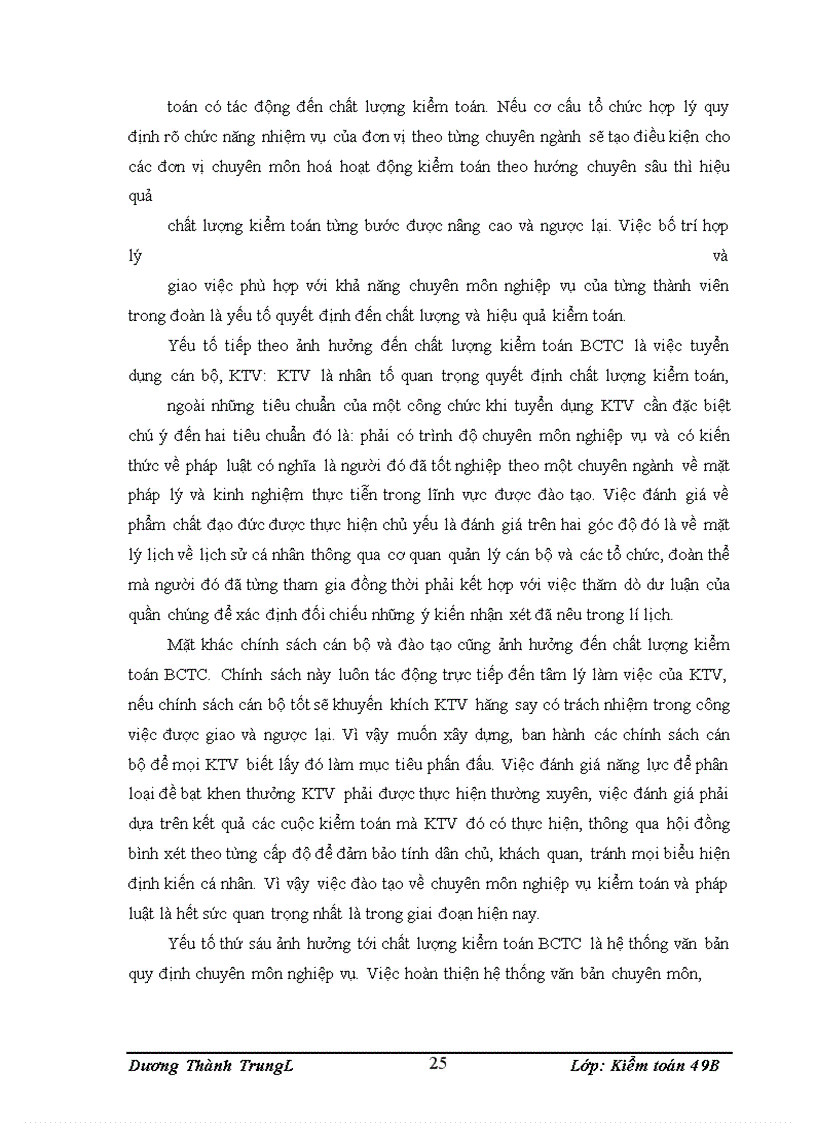 image for page Mối quan hệ giữa chức năng kiểm toán với trách nhiệm của kiểm toán viên với chất lượng kiểm toán báo cáo tài chính