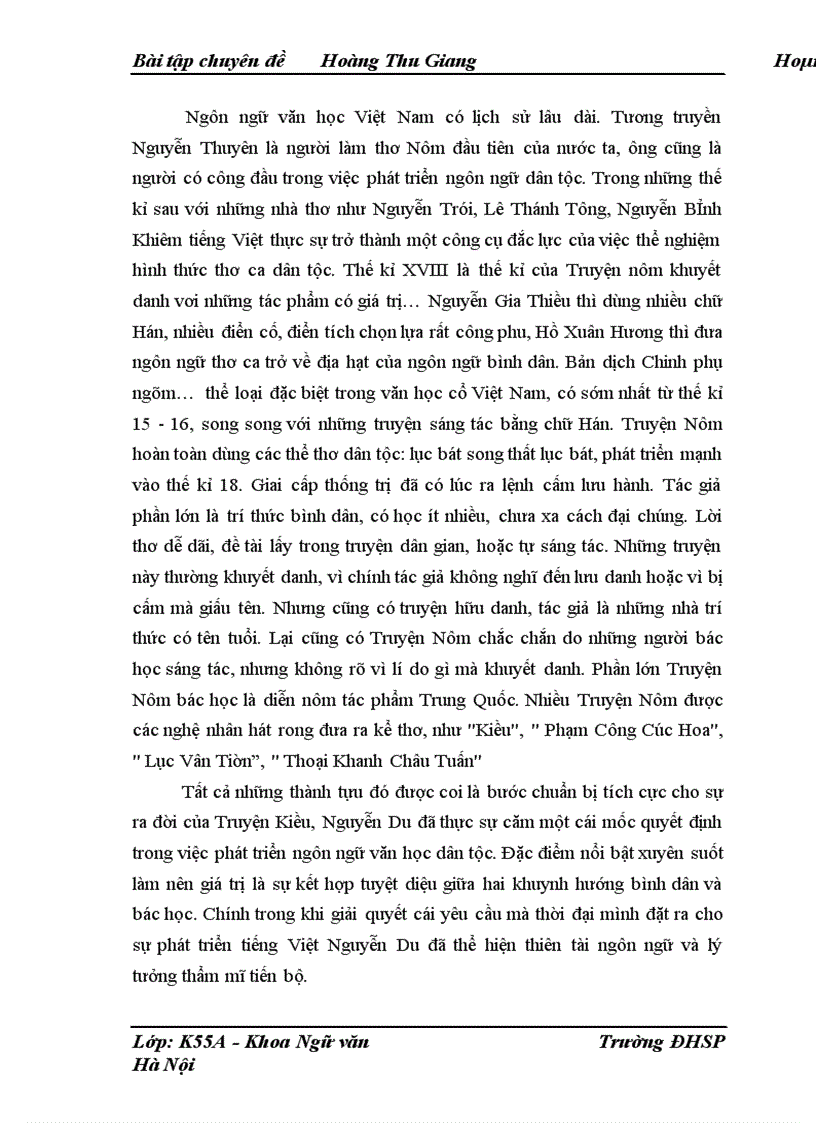 image for page Khảo sát ngôn ngữ đối thoại của nhân vật Thúy Kiều